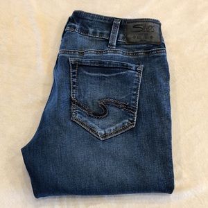Silver Suki Straight Leg Jeans